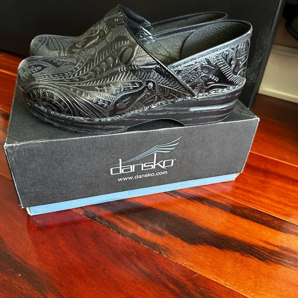 Dansko Professional Black Clogs